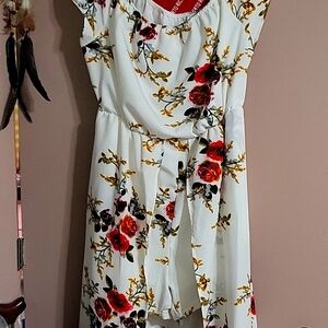 A nice, very comfortable dress with a short attached to it.